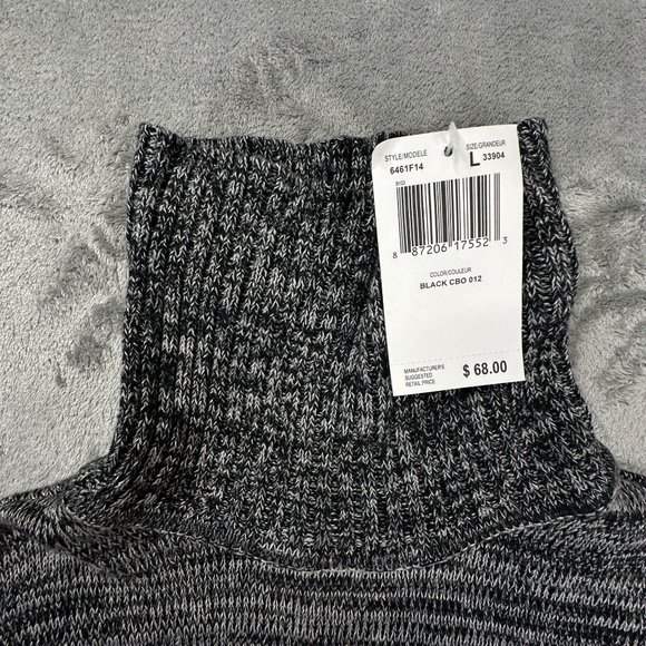 Jeanne Pierre NWT‎ Women's Turtle Neck Sweater Size Large Long Sleeve - Picture 3 of 6